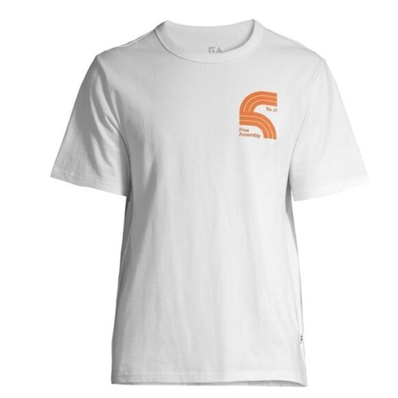 Bundle of 2 Free Assembly Men's Short Sleeve Graphic T-Shirt - Picture 9 of 12